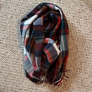 J. Crew Multicolor Plaid Scarf
